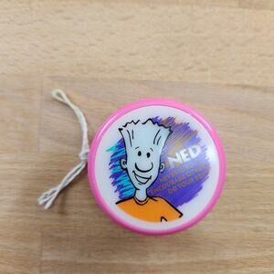 The Ned Show Yo-Yo Classic Pink with String- Never Give Up